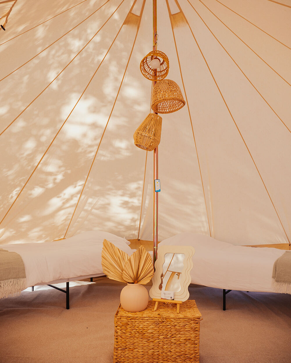 Soirée camping du Festival Courage