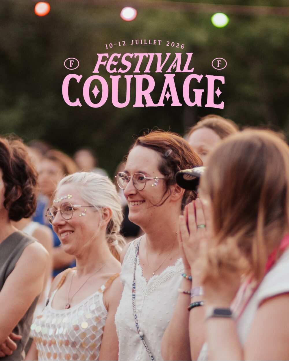 Le public du Festival Courage